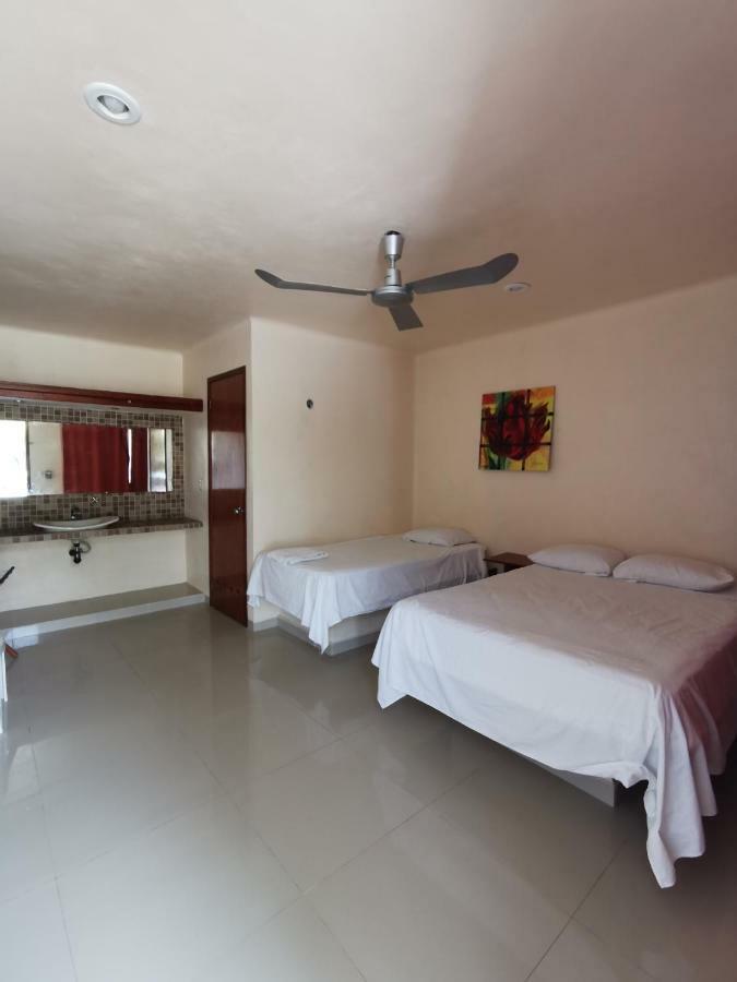 Las Cabanas Del Doctor Mahahual Exterior foto